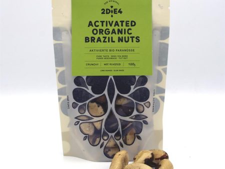 2DiE4 Live Foods 2DiE4 Activated Organic Brazils 100g For Cheap