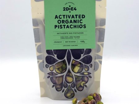 2DiE4 Live Foods 2DiE4 Activated Organic Pistachios 100g Fashion