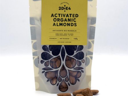 2DiE4 Live Foods 2DiE4 Activated Organic Almonds 100g For Sale