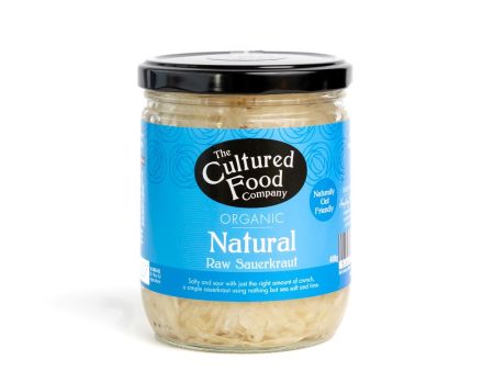 The Cultured Food Company Organic Natural Sauerkraut 400g on Sale