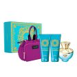 Dylan Turquoise Pour Femme zestaw woda toaletowa spray 100ml + żel pod prysznic 100ml + żel do ciała 100ml + torba kosmetyczna For Sale