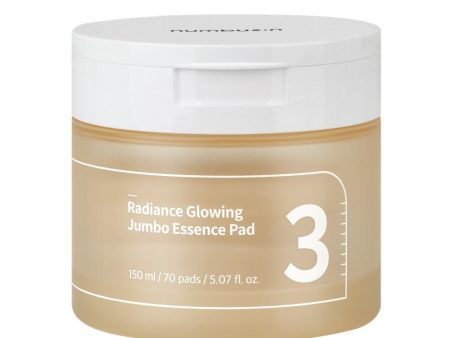 No.3 Radiance Glowing Jumbo Essence Pad płatki tonizujące 70szt Online now