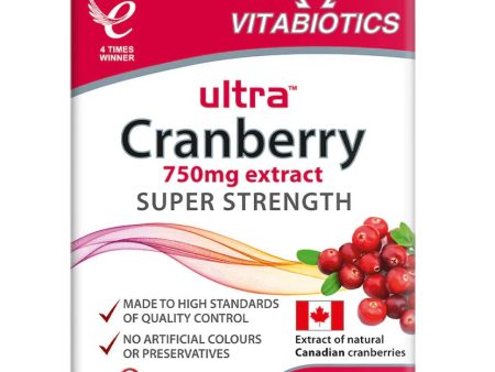 Ultra Cranberry 750mg suplement diety 30 tabletek For Sale