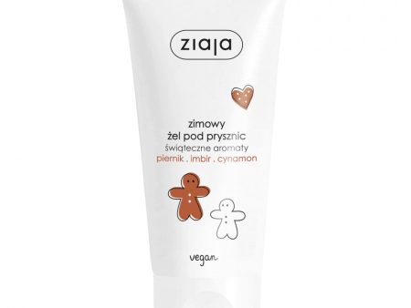 Zimowy żel pod prysznic Piernik Imbir Cynamon 160ml For Discount