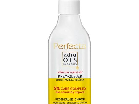 Extra Oils  silikonowe rękawiczki  krem-olejek do rąk paznokci i skórek 195ml Online