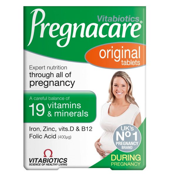 Pregnacare Original suplement diety dla kobiet w ciąży 30 tabletek Cheap