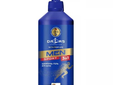 Men Sport żel pod prysznic 3w1 500g Sale