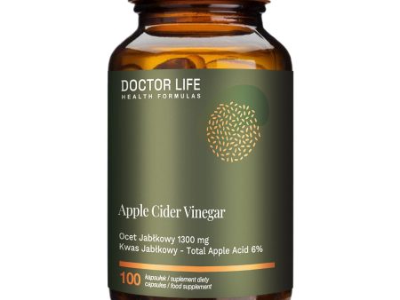 Apple Cider Vinegar Ocet Jabłkowy 1300mg suplement diety 100 kapsułek Cheap