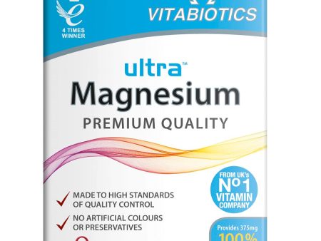 Ultra Magnesium 375mg suplement diety 60 tabletek For Cheap