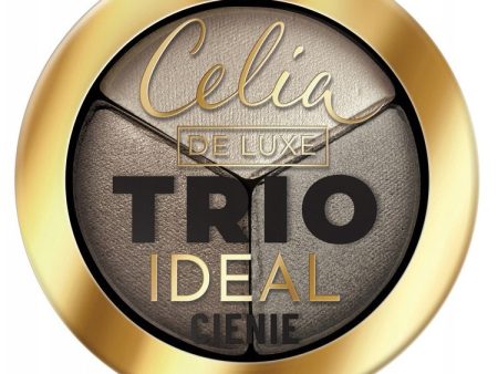 De Luxe Trio Ideal prasowane cienie do powiek 303 4g Hot on Sale