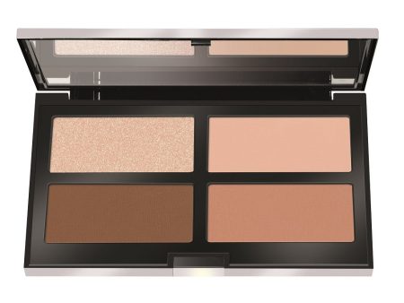 Contouring & Strobing Ready 4 Selfie Powder Palette paleta pudrów do konturowania i strobingu 002 Pelli Medie 17.5g Sale