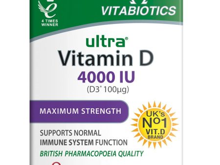 Ultra Vitamin D 4000IU suplement diety 96 tabletek Discount