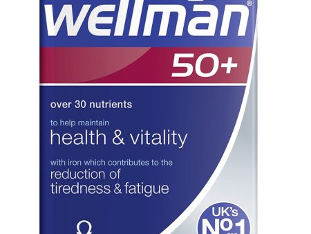 Wellman 50+ suplement diety dla mężczyzn po 50. roku życia 30 tabletek Supply