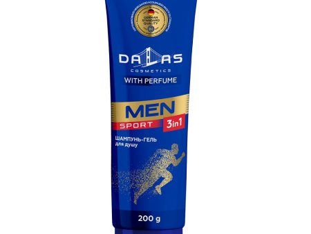 Men Sport żel pod prysznic 3w1 200g Online Sale