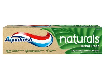 Naturals Herbal Fresh pasta do zębów z fluorkiem 75ml Cheap