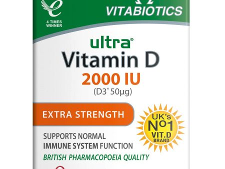 Ultra Vitamin D 2000IU suplement diety 96 tabletek Hot on Sale