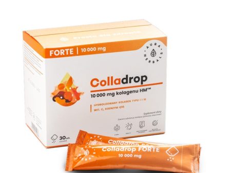 Colladrop Forte kolagen morski w saszetkach 10000 mg 30 saszetek Fashion