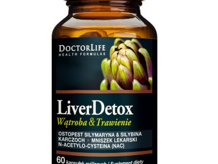 Liver Detox ochrona wątroby suplement diety 60 kapsułek Cheap