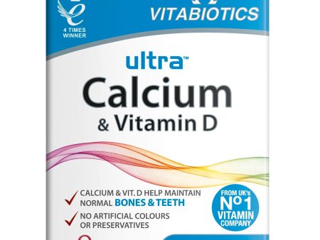 Ultra Calcium & Vitamin D suplement diety 30 tabletek For Cheap