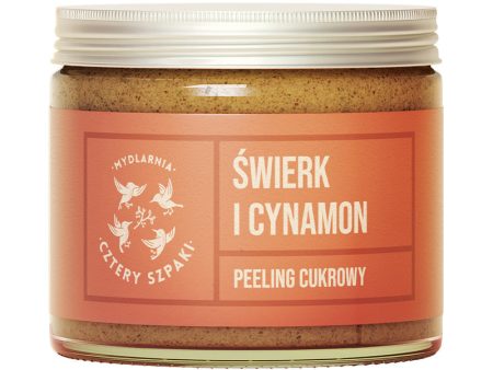 Peeling cukrowy Świerk i Cynamon 250ml Cheap