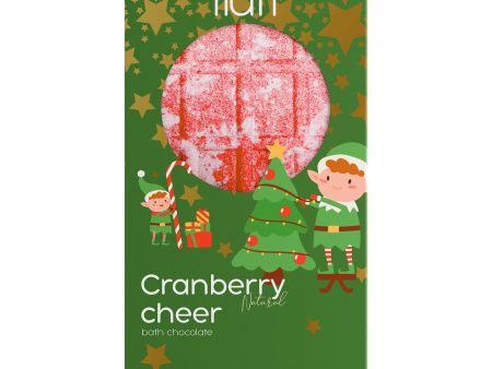 Bath Chocolate czekolada do kąpieli Cranberry Cheer 160g For Cheap