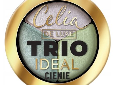 De Luxe Trio Ideal prasowane cienie do powiek 302 4g on Sale