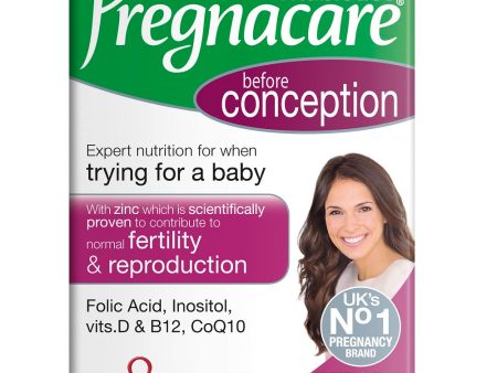 Pregnacare Before Conception suplement diety dla kobiet przed poczęciem dziecka 30 tabletek Online Sale