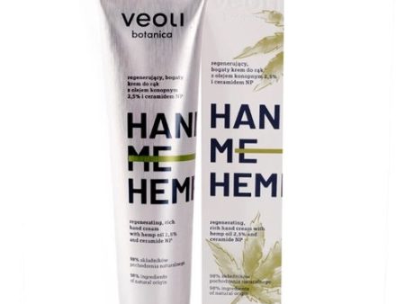 Hand Me Hemp regenerujący krem do rąk z olejem konopnym 2.5% i ceramidem NP 75ml For Cheap