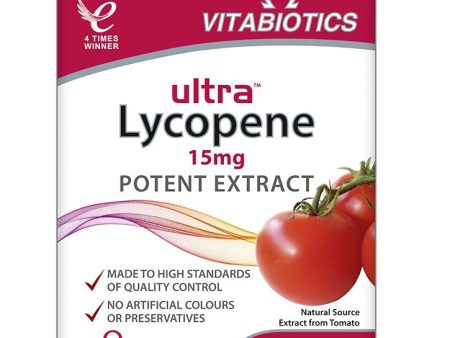 Ultra Lycopene 15mg suplement diety 30 tabletek Online Hot Sale