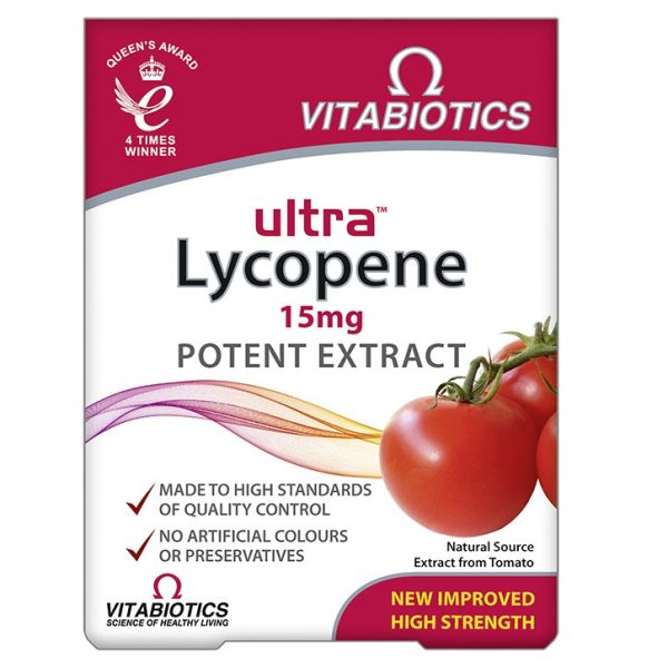 Ultra Lycopene 15mg suplement diety 30 tabletek Online Hot Sale